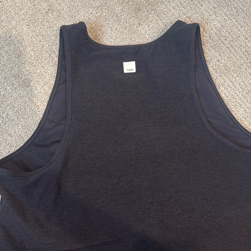 Vuori Plyo Tank Black Heather